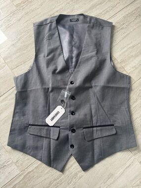 Goodfellow & Co. Men's Gray Tailored Dress Vest